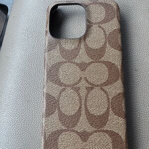 Coach Brown Phone Case (iPhone 15 pro max)